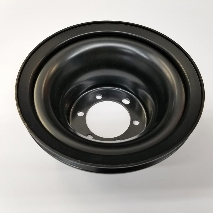 Mopar Two Groove Crank Pulley Bergman Auto Craft