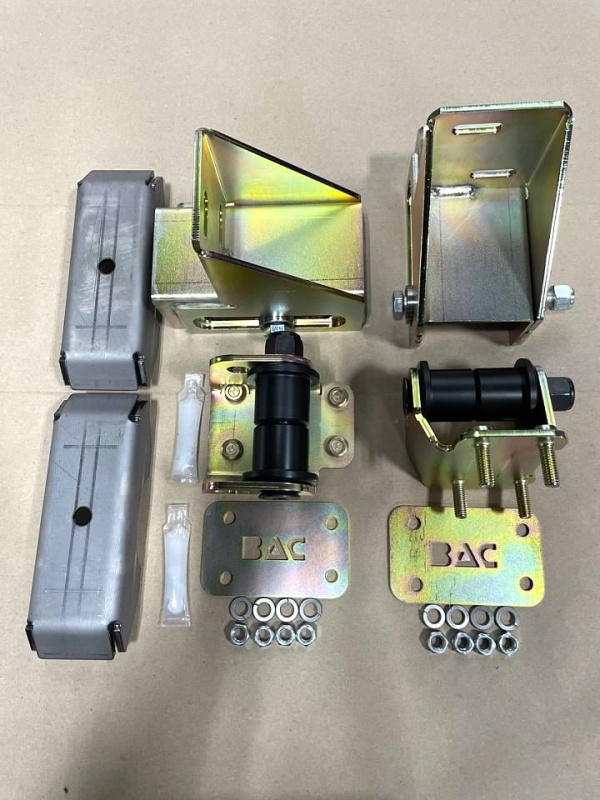 BAC A BODY LEAF SPRING RELOCATION KIT